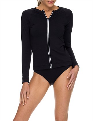 Zip Up Rash Vest