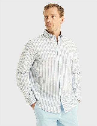 LONG SLEEVE OXFORD STRIPE