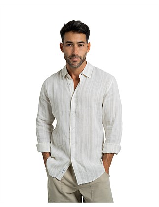Miami Long Sleeve Linen Shirt