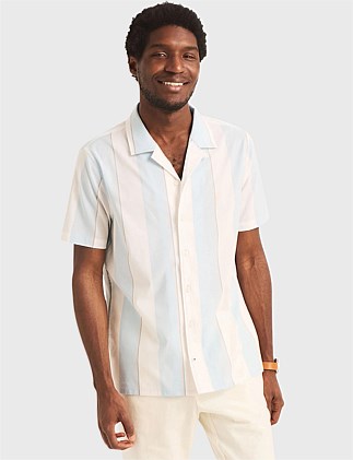 SHORT SLEEVE YD STRIPE SHIRT