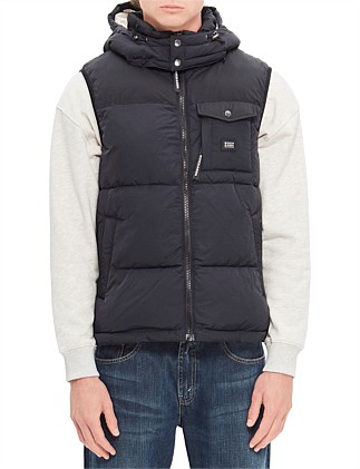Quilted Hooded Vest