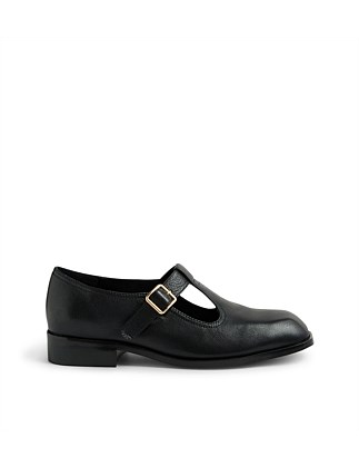 NUBIA DJ BLACK BLACK HEEL LEATHER